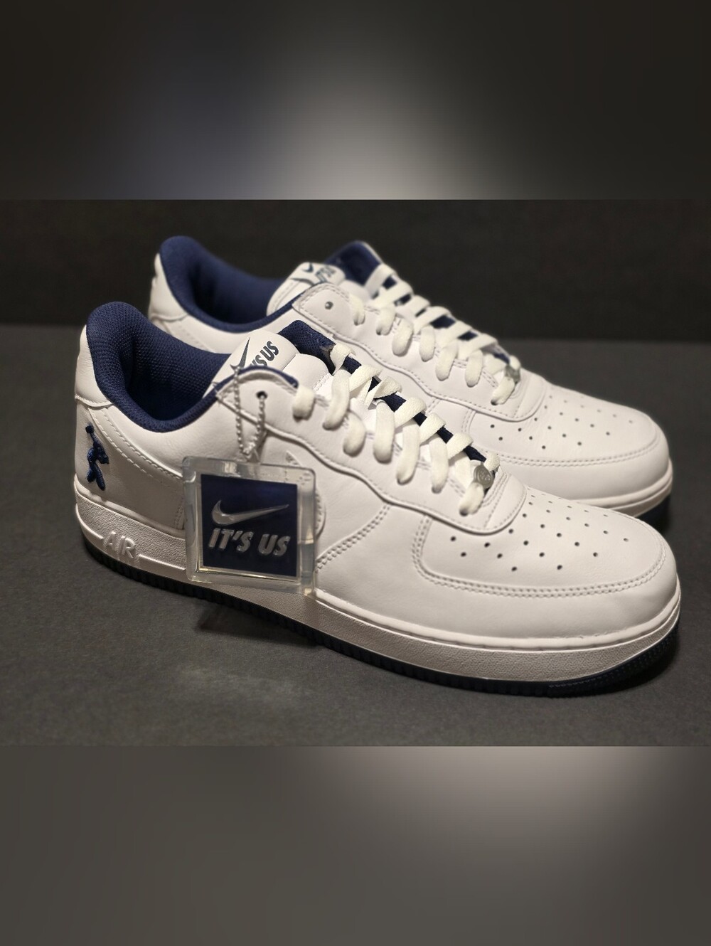 Nike Air Force 1 Low x Lil Yachty Concrete Boys White Navy Men’s Size 12 NIB